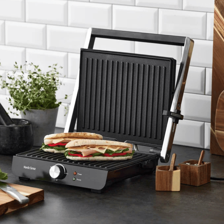 

Paninigrill 2000 watt Sort